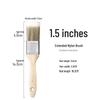 Multifunctional Nylon Brush: BBQ, Paint, Cleaning, 1-12 Plate Sizes
