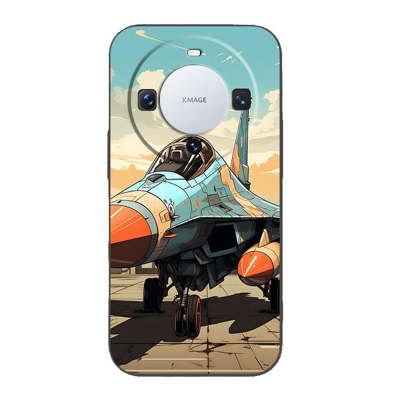 

Чехол для телефона Небесный истребитель для Huawei Mate 60 Pro P50 P40 P30 P20 P10 P Smart Y6 Y7 Y9 Plus Силиконовый Чехол-футляр Сумка Huawei P Smart Z