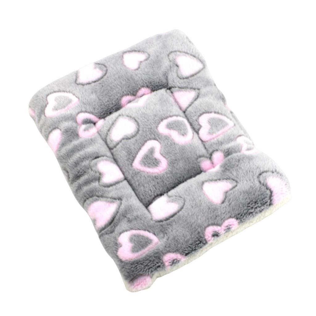 Dog Bed Mat Washable Kitten Cushion Fleece Pet Sleeping Bed Mats Cat Bed Mats for Rabbit Sleeping Puppy Kitten Cats Small Dogs