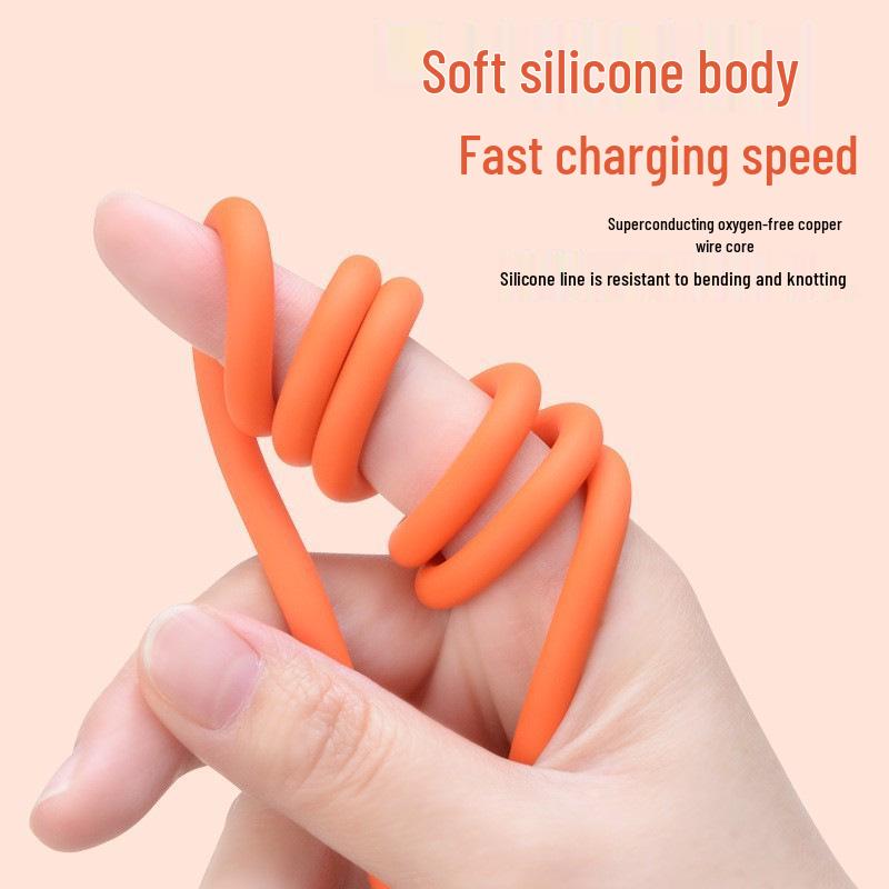 120W Jike Line One-to-Three Fast Charging Cable for Apple Huawei Honor