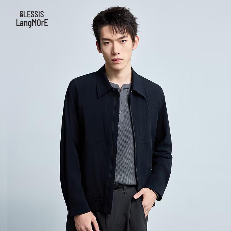 Lilang Men s Casual Lightweight Lapel Jacket