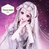 60cm Princess Dress-Up Doll Set for Girls - Perfect Birthday Gift