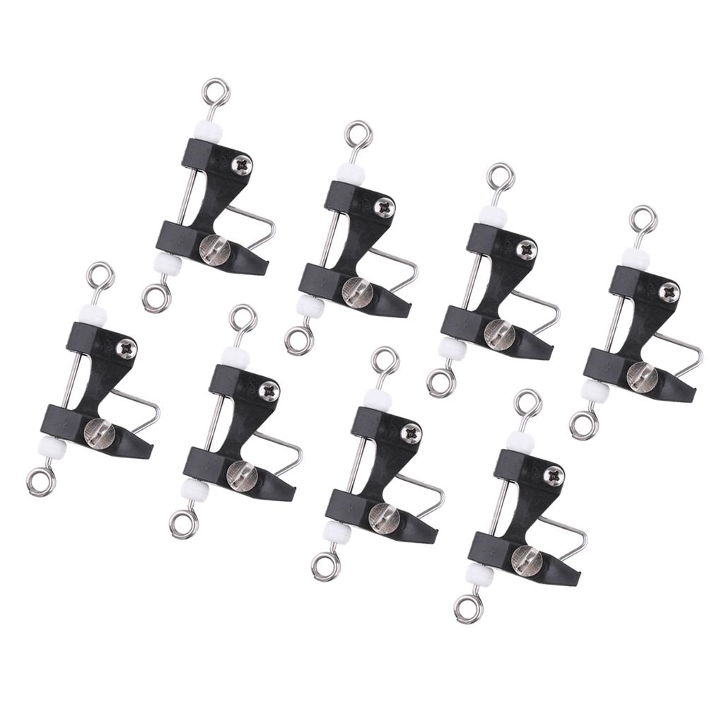 8pcs Kayak Boat Trolling Clips Outrigger Release Lure Line