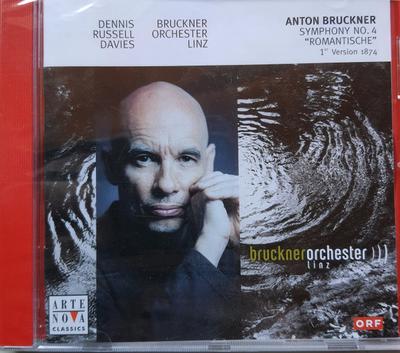 CD ANTON BRUCKNER,DENNIS RUSSELL DAVIE - Bruckner: Symphony No 4  82876604882 Arte Nova Class 2004 Europe Classical Used