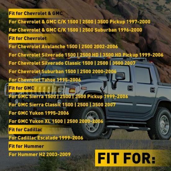 LED Door Courtesy Light For Chevy Silverado Tahoe Suburban GMC Sierra Yukon