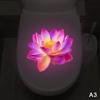 Glow-In-The-Dark Toilet Stickers Self-Adhesive Removable Suitable For Decoration On Toilets, Bathrooms, Windows And Walls