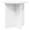 Plant Stand 2 pcs White Ø40 x 40 cm Engineered Wood