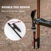 Portable Camping Folding Lamp Pole Lightweight Collapsible Aluminum Lantern Stand Outdoor Light