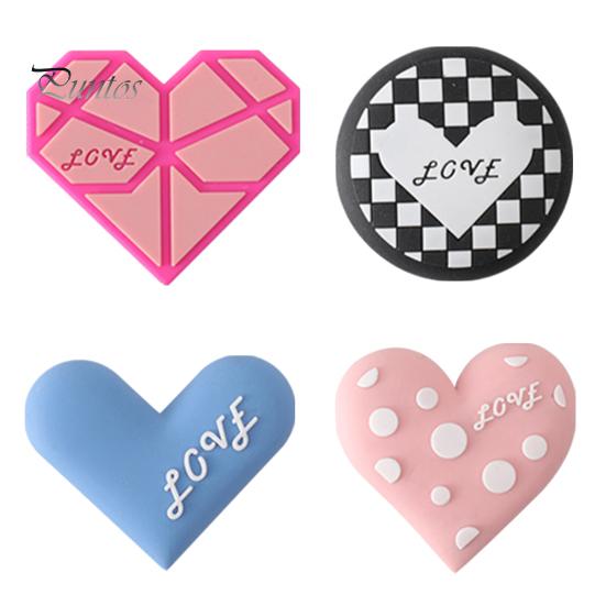 Whiteboard Magnets 4Pcs Fridge Three-dimensional Heart-shaped Creative Styling Strong Adsorption Multiple Use Refrigerator Stickers Home Decor Lovely