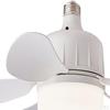 Stropní ventilátor s dálkovým ovládáním světla Nastavitelná rychlost větru Stmívací osvětlení E27 Základní LED světla
