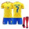 2026 No. 7 Luis Díaz World Cup home shirt for Colombia