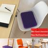 3D Style Honeycomb Gel Seat Cushion for Car, Sofa, and Student Chairs - Round Design