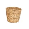 Nordic Handmade Rattan Flower Pot Cover - Woven Straw Basket for Plants and Decorative Storage in Living Room or Balcony