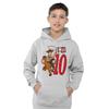 Toy Story Childrens/Kids IÂ´m 10 Woody Heather Birthday Pullover Hoodie