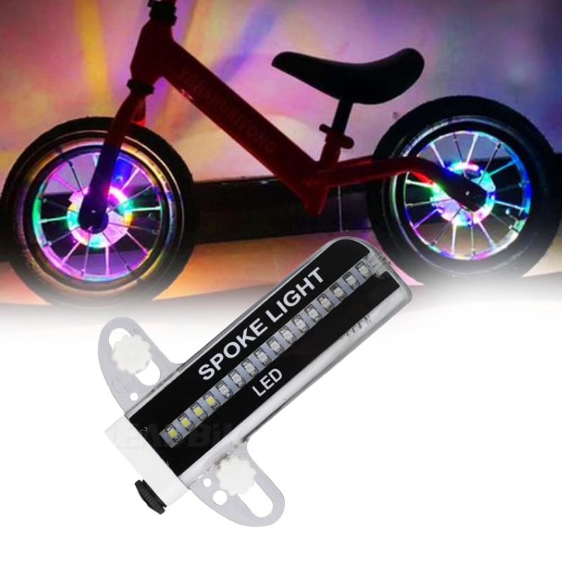 Led Bicycle 32 Wheel Lights Waterproof Warning Lamps Bike Tools Accessories