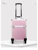 Professional Makeup Artist Trolley Case: Large Capacity Storage with Lock for Makeup, Nail, and Tattoo Tools.