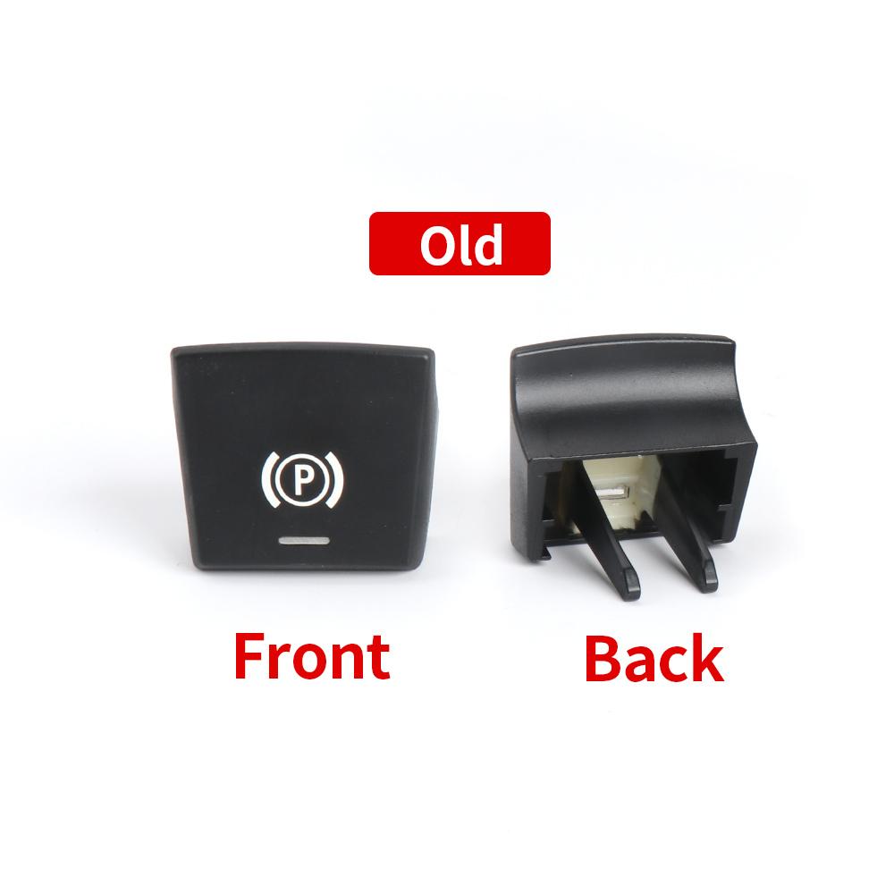 Car Electronic Handbrake Parking Brake P Button Switch Cover For F10 F07 F02 Parking Brake Switch Auto H Button Replacement