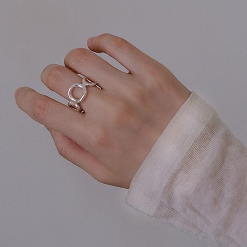 Oar Circle Bold Ring