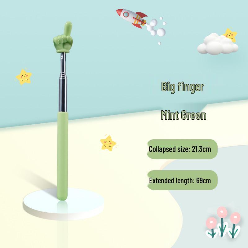 Retractable Teaching Pointer Stick for Teachers and Students