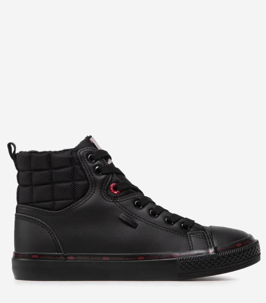 Cross jeans KK2R4058C - black women's sneakers, classic city shoes