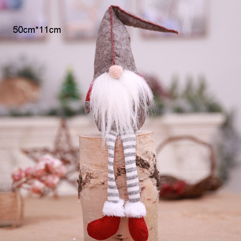 Charming Faceless Doll Christmas Decorations For Delightful Home Ornamentation
