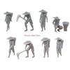 Lifelikes 1 Scale Resins Figurines for Miniature Farm Scene Enthusiasts HX6C