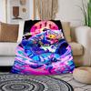 1pc Tiger Spirit ReflectionCartoon Blanket,Portable Throw for Travel , All-Season Cozy Blanket,Ideal Gift for Christmas, BirthdaysPB010