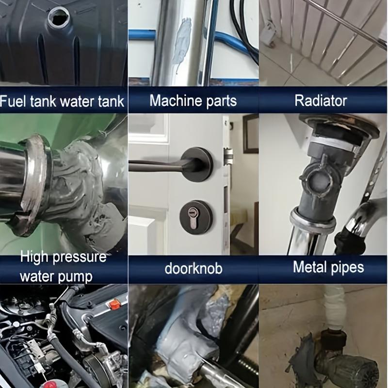 Magic Repair Glue, AB Metal Silné lepení železa Tepelná odolnost Studený svar Lepidlo na opravu kovů Lepidlo na odlévání