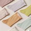 Women's Breathable Combed Cotton Mesh Mid-Calf Socks - Korean Style for Spring & Autumn