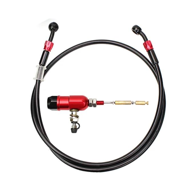 

Универсальный комплект гидравлического сцепления для мотоцикла, главный тормозной цилиндр, шланг 1200 мм для уличного велосипеда, скутера, педального велосипеда, honda, Yamaha