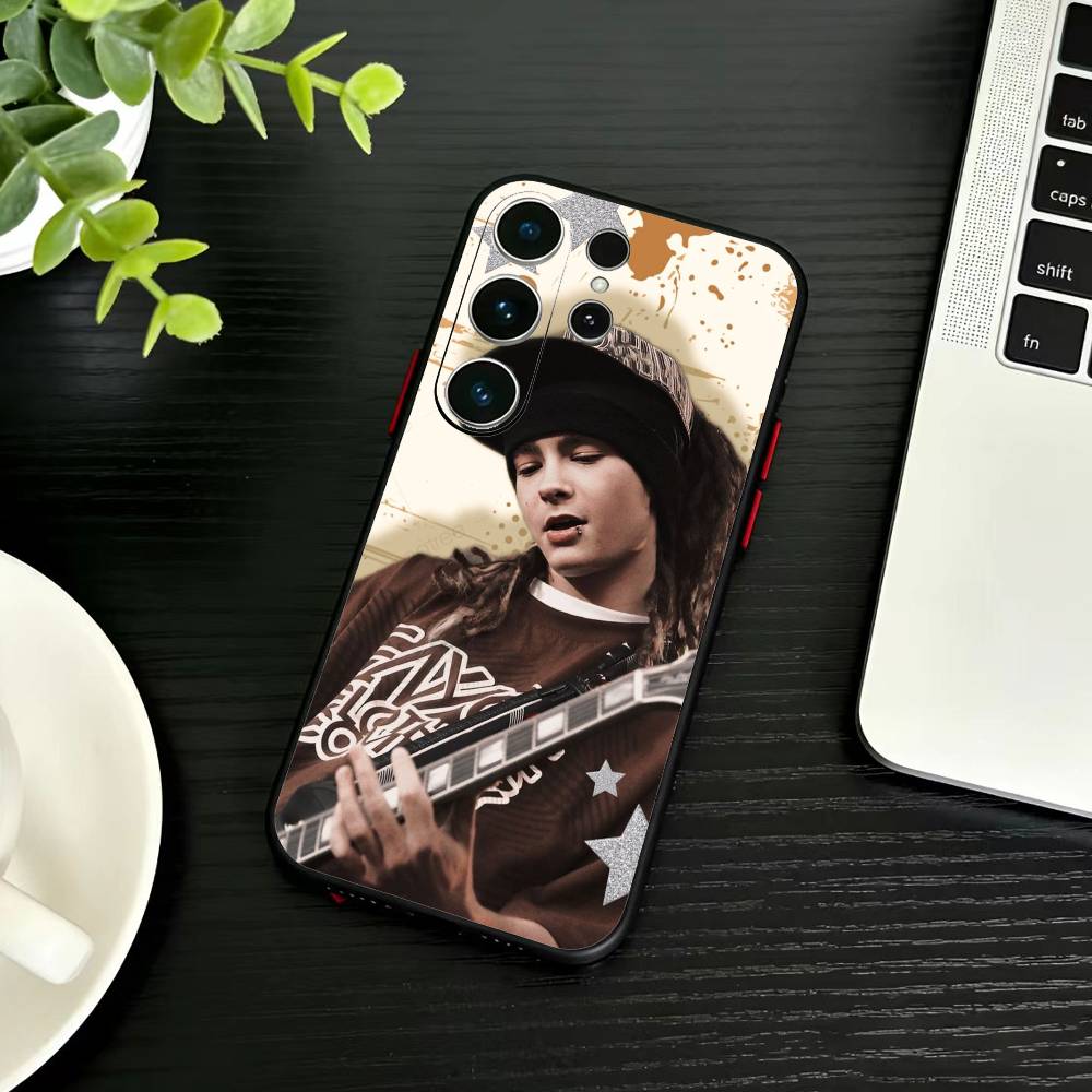 

Bill Tom Kaulitz Tokio Hotel Phone Case For Samsung S26,S25,S24,S23,S22,S21,S20,S30,Ultra,Plus,Fe,Note,5G Black Cover Samsung S20fe
