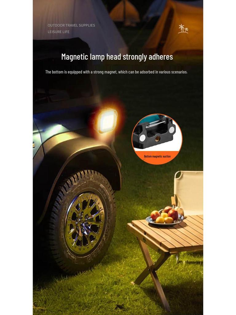 Portable Multi-Source Mini Camping Keychain Light