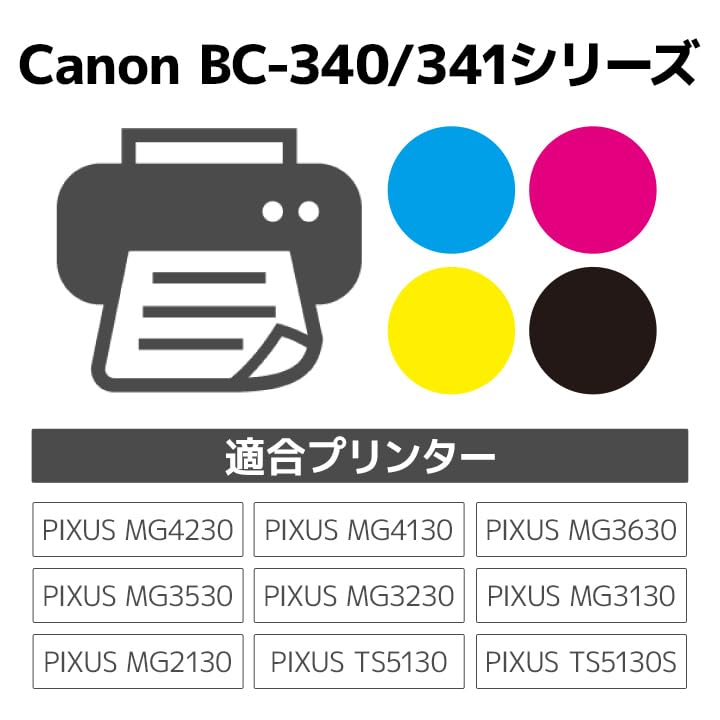 Please Be Sure To Read the Instruction Manual Before Compatible with Canon JIT Recycled Ink Instructions Differ from Genuine Use. BC-340XL / BC-341XL