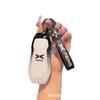 High-End Metal Key Case Cover for Xpeng Xiaopeng X9 Pro Max 2024 Keychain Protective Shell Modification Package Car Accessories