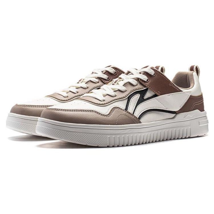 Li Ning Qingyun Comfortable Sports Casual Durable Low-Top Sneakers Men Sneakers Cloud-White AGCT297-4