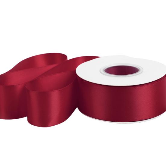 40mm Width Satin Ribbon 25 Yards Double Sided Ribbon Solid Color Smooth Ribbon for Gift Wrapping Bouquets Party Decorations