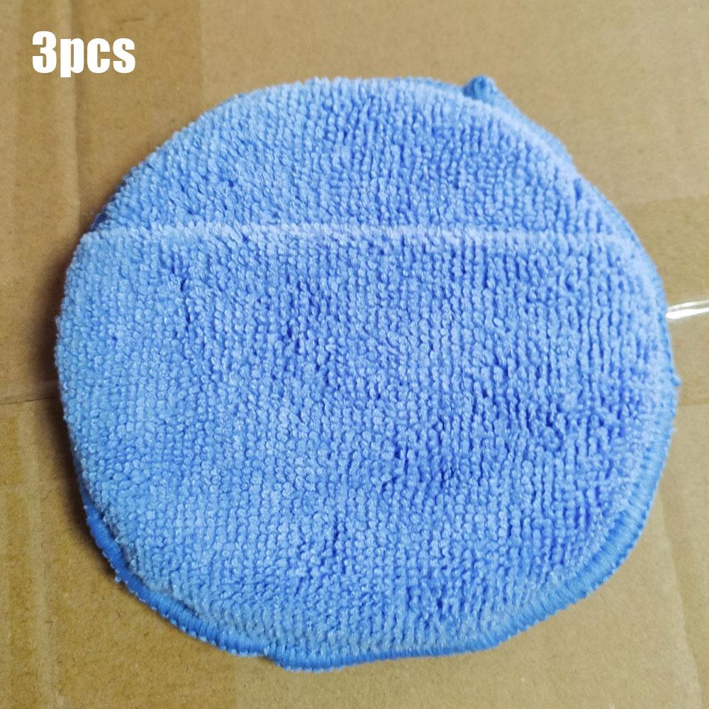 Car Vehicle Accessories Foam Applicator Dust Remove Pad Soft No Scratch Car Household Microfiber Scrubbing Sponge for Leather