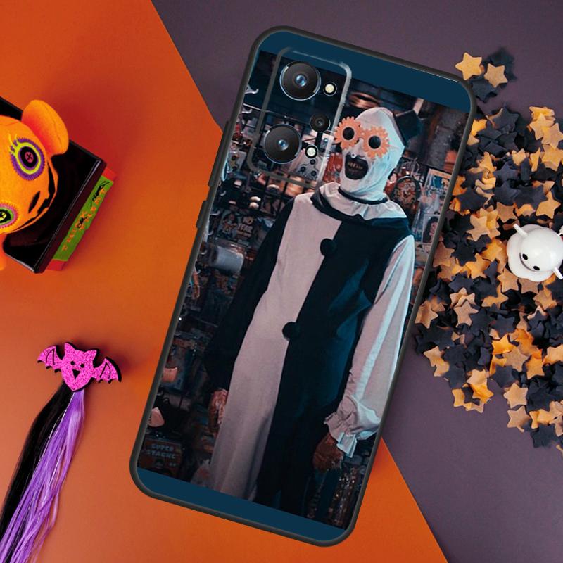 

Horror Movie Terrifier For Realme GT Neo 5 3 2 C55 C35 C33 C31 C30 C25 C21Y C15 C11 Realme 10 8 9 11 Pro Plus Case Realme GT Neo2