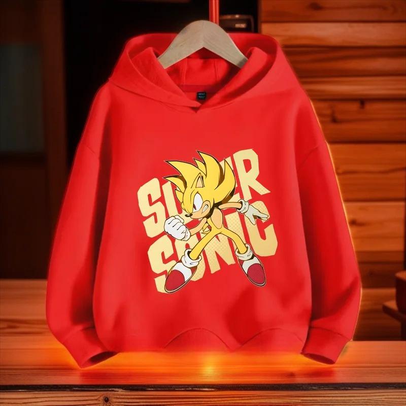 Children's Cartoon Print Fashion Sweatshirt Casual Versatile Hoodie Sweatshirts Kids Unisex