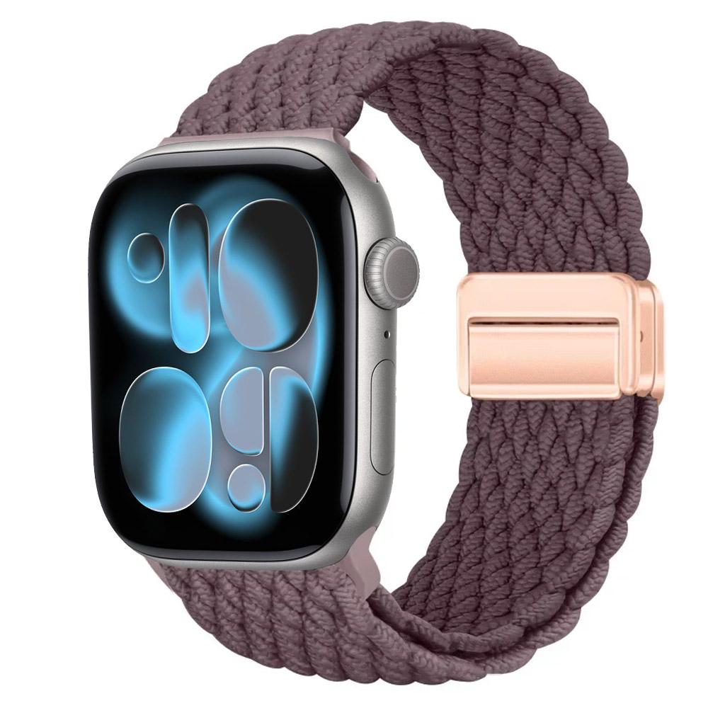 Nylon Strap for Apple Watch 11 10 46mm 42mm/Ultra 3 2 1 49mm Magnetic buckle Wristband iWatch 9 8 7 6 5 4 SE 45mm 44mm 41mm 40mm