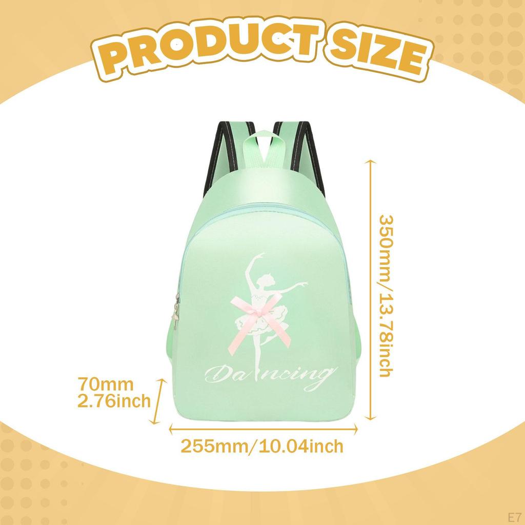 Ballet Dance Backpack Bag for Gymnastics Latin Dancing