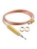 M8 Thermocouple Common Thread Probe 60/90/120/150cm For Gas Burners Fireplaces BBQ Heating Equipment Accessories