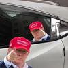 U.S. Presidential Election Car Window Stickers (left and Right Styles) Easy Peel Off Decor Decals Water and Weather Resistant