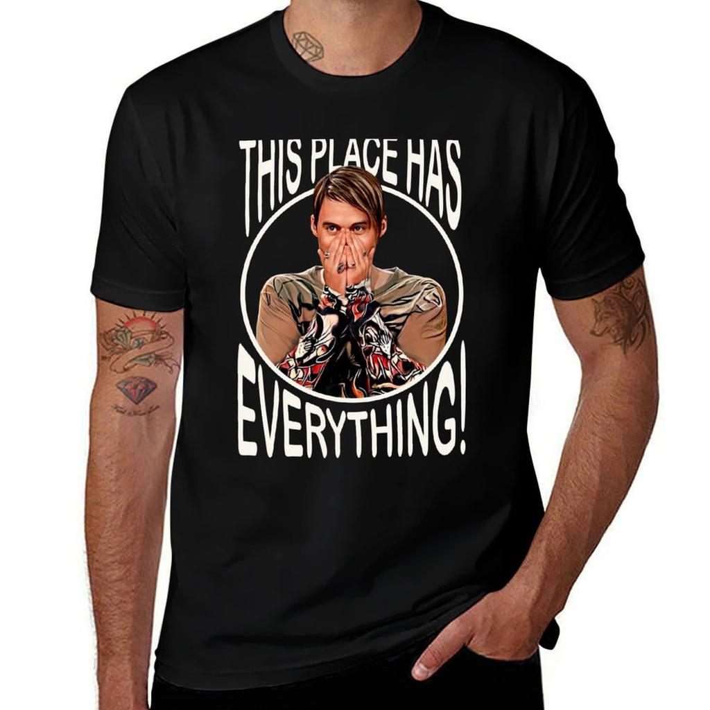 Stefon This Place Has Everything Snl TShirt Classic Graphic Short Sleeve Top TShirt