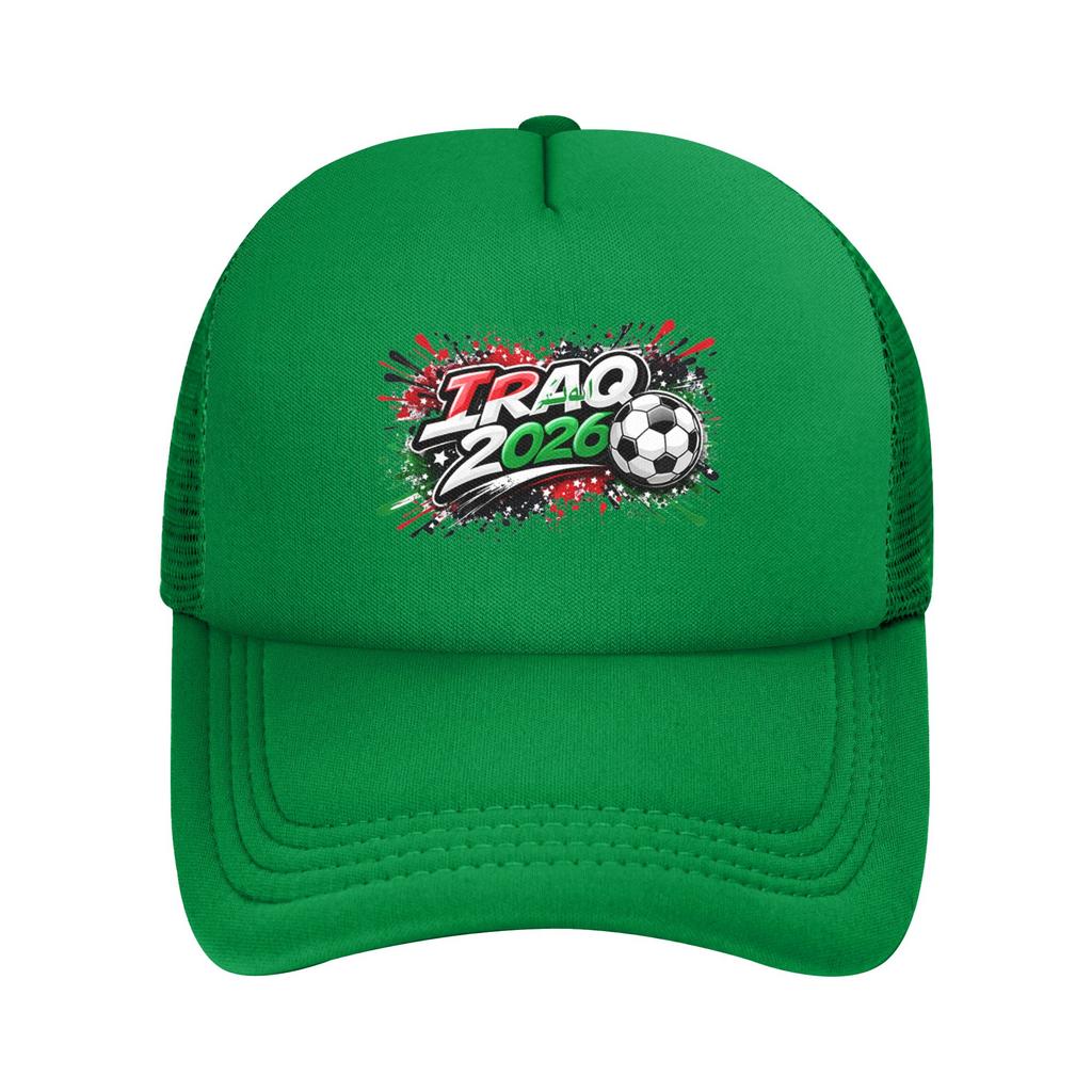 Iraq Flag Iraqi Soccer Football Casquette  Unisexs Womens Outdoor Hats  Adjustable Sun Cap New Baseball Caps