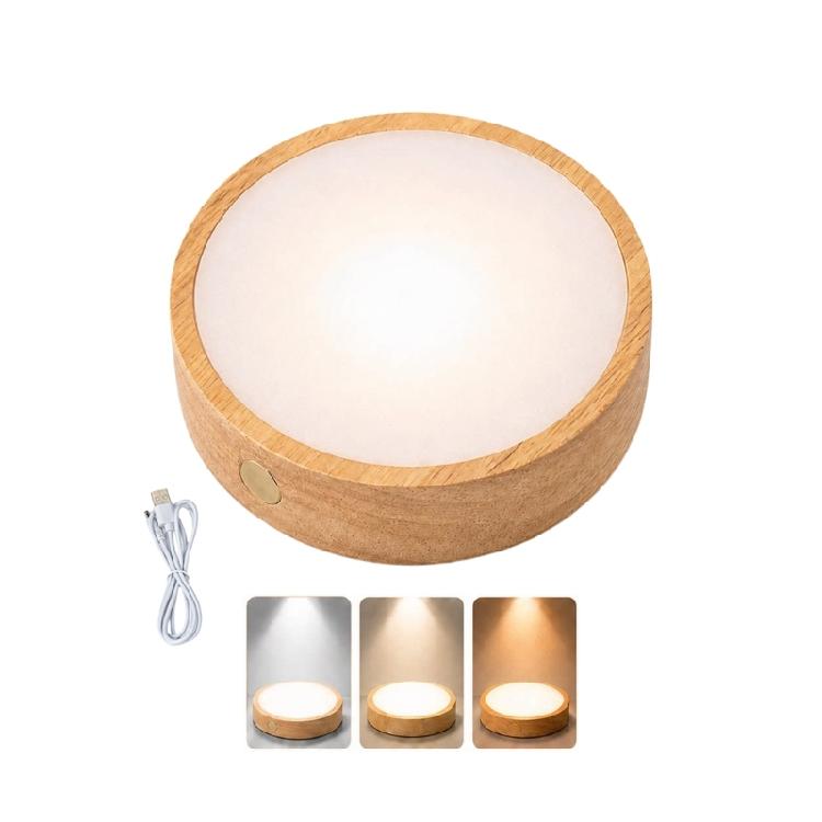 Glowing Drink Coaster with USB Rechargeable Design, Round LED Cup Base for Dining Tables, Coffee Bar, and Cafes