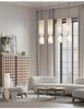 Danish Designer Cylindrical Shape Silk Pendant Lamp for Living Room Duplex Villa Loft Staircase Decor LED Floor Light