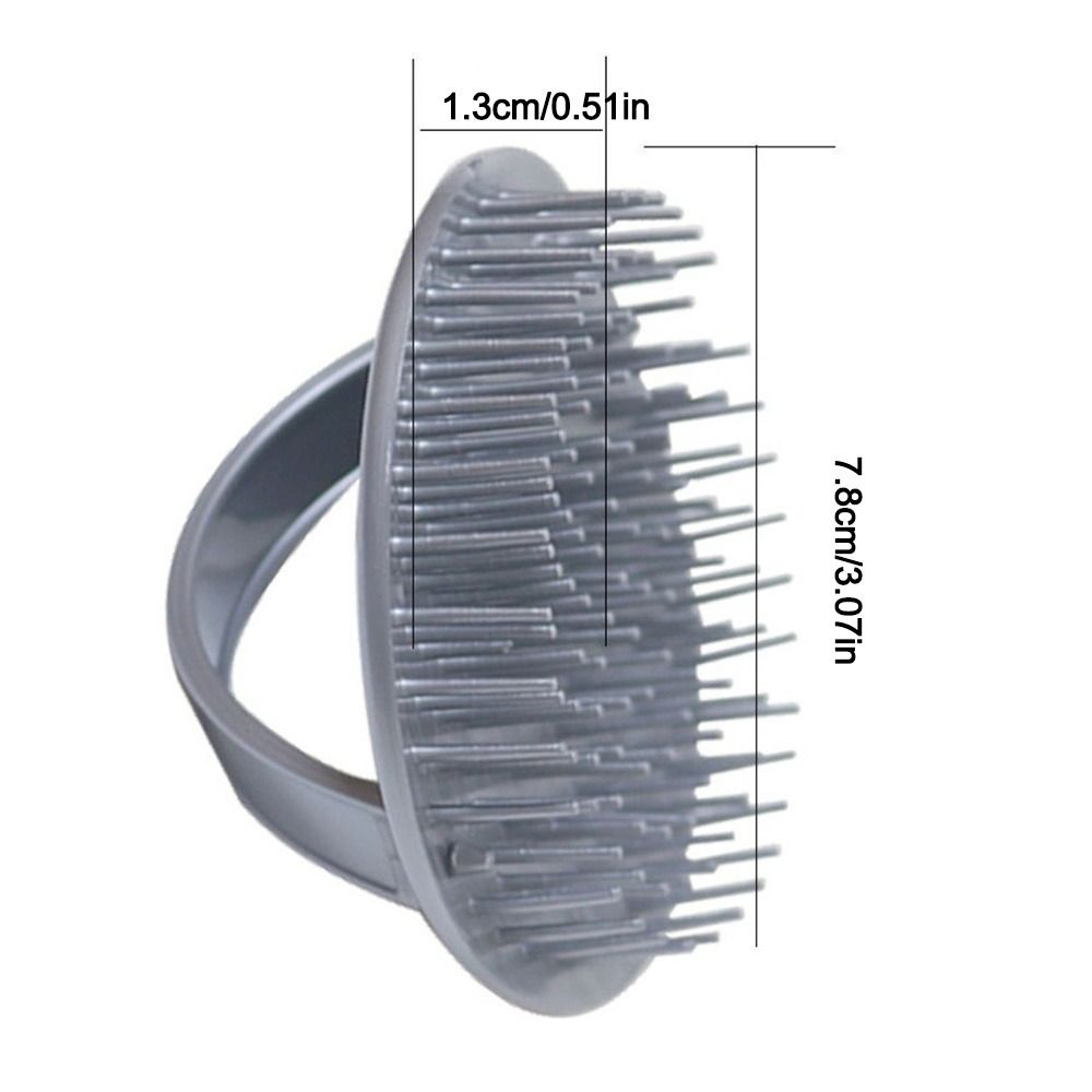 New Plastic Shampoo Brush Anti-Dandruff Hair Care Hair Washing Comb Shower Cleaning Soft Scalp Massage Comb Universal