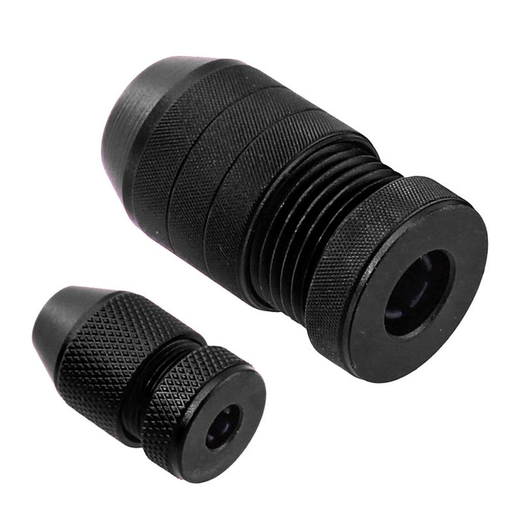 Aluminum Drill Depth Stop for Drill Bit Adjustable Drill Collar Applicable Drill Size Range 5/64"-3/16" 15/64"-7/16