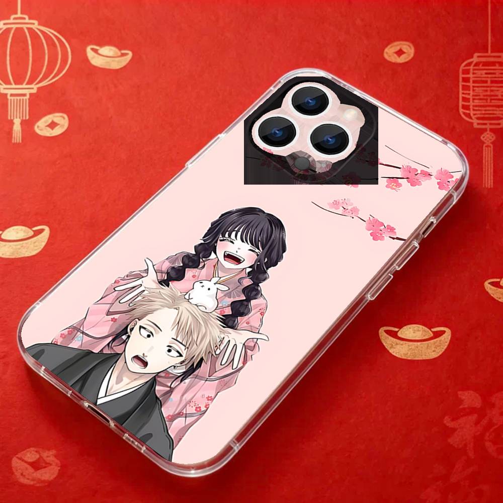 ANIME Kaoruko W-Waguri  Clear Phone case suitable for iPhone 11 12 13 14 15 16 17 Pro Max Plus X XS XR SE E Mini Protective Case